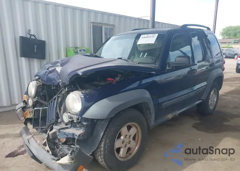 2006 Jeep Liberty Sport из США, поврежденный, VIN 1J4GK48KX6W220770